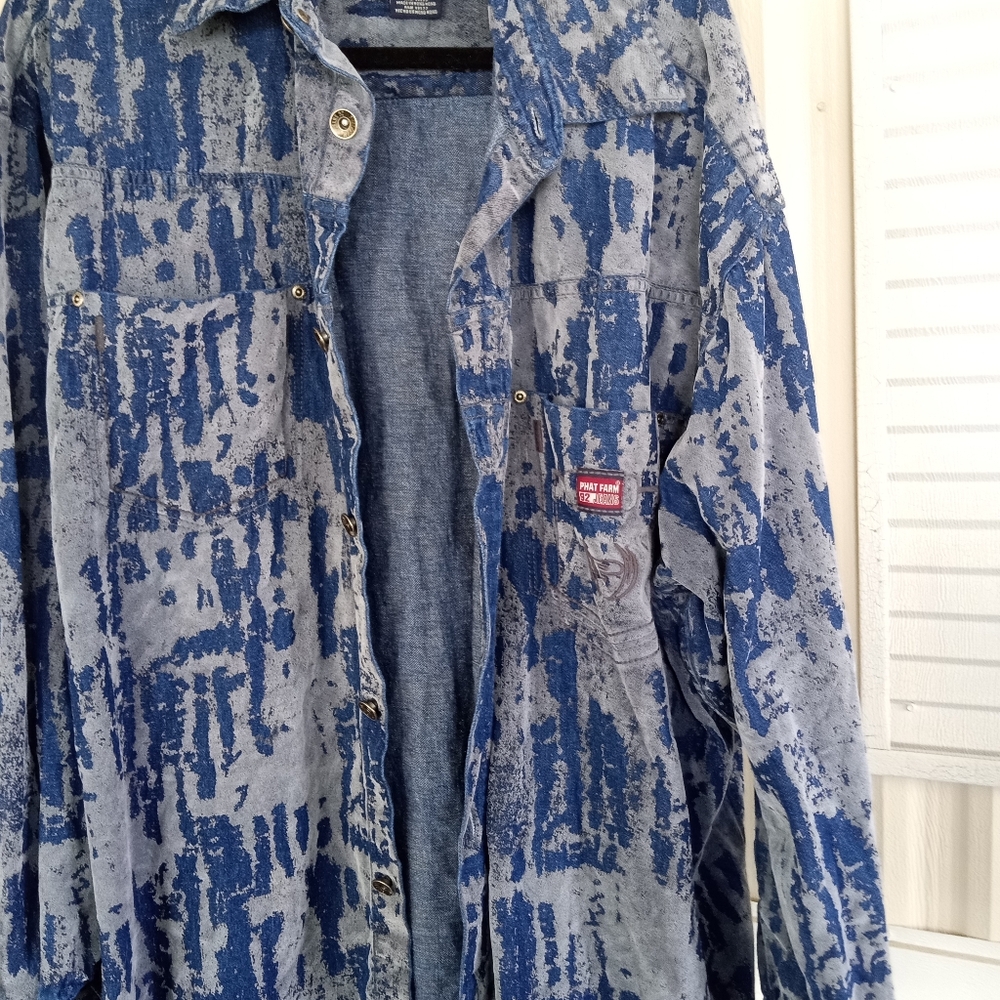 Vintage Phat Farm jean jacket
